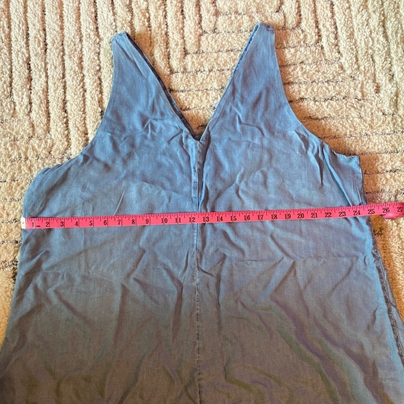 Chambray Sleeveless Dress - Signature - 2X - Picture 5 of 6